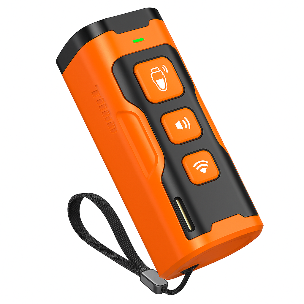 Ultrasonic Dog Bark Control – Rechargeable Training Device with LED Light